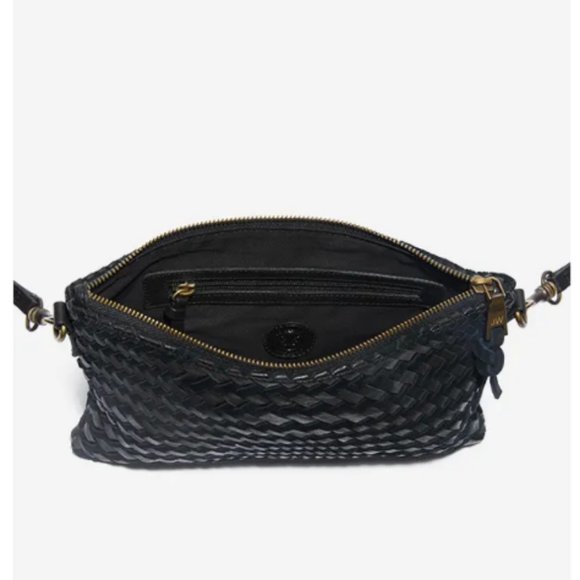 Johnny Was Woven Leather Crossbody - Picture 7 of 11